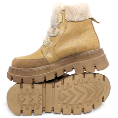 Borcegos Mujer Anca & Co Cuero Vacuno Jana Botas Urbanos