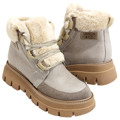 Borcegos Mujer Anca & Co Cuero Vacuno Jana Botas Urbanos