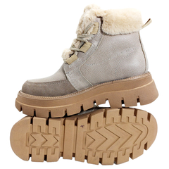 Borcegos Mujer Anca & Co Cuero Vacuno Jana Botas Urbanos