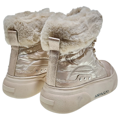 Borcegos Mujer Anca & Co Nieve Tipo Pre Ski Botas Urbanas