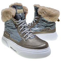 Borcegos Mujer Anca & Co Nieve Tipo Pre Ski Botas Urbanas