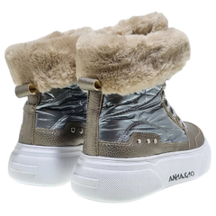 Borcegos Mujer Anca & Co Nieve Tipo Pre Ski Botas Urbanas