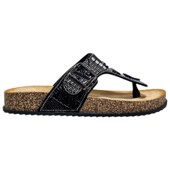 Sandalias Anca & Co Mujer Urbanas Brillos Tulum Ojotas Bajas (ANTULUM) - comprar online