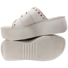 Sandalias Anca & Co Mujer Valeria Zuecos Verano Cuero Vacuno