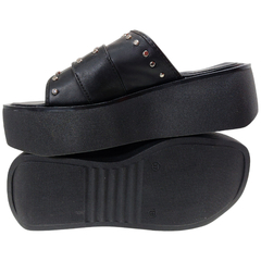 Sandalias Anca & Co Mujer Valeria Zuecos Verano Cuero Vacuno