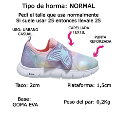 Zapatillas Kids Velcro Livianas Nena Bibi Enb55 Urbanas (BIENB55) en internet