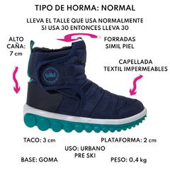 Imagen de Botitas Impermeables Unisex Nena Varon Bibi Rl202 Abrigados (BIRL202)