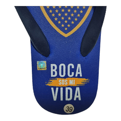 Ojotas Boca Jrs Producto Oficial Hombre 042000 Goma Playa (BJ042000) - Zona Shop