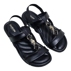 Sandalias Mujer Comfort Flex Bajas Acolchonadas 43401 Cómoda (CF43401) - Zona Shop