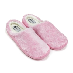 Pantuflas Mujer Chinelas Simil Piel Abrigadas Comoditas 1212 