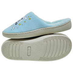 Pantuflas Mujer Chinelas Simil Piel Abrigadas Comoditas 1252
