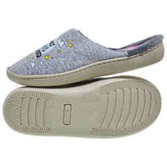 Pantuflas Mujer Chinelas Simil Piel Abrigadas Comoditas 1252