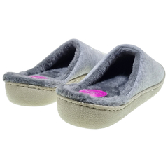 Pantuflas Mujer Chinelas Simil Piel Abrigadas Comoditas 1252
