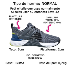 Zapatillas Padel Deportivas Hombre Diadora Tenis Stone (DISTONE) - tienda online