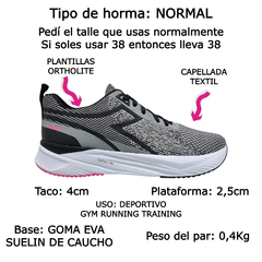 Zapatillas Diadora Running Y98 Deportivas Mujer Training Gym (DIY98) - tienda online