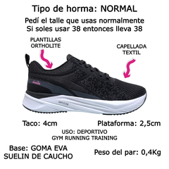 Zapatillas Diadora Running Y98 Deportivas Mujer Training Gym (DIY98) - tienda online