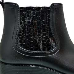 Botas De Lluvia De Goma Mujer Urbanas Comodas Das Luz 1220 (DL1220)