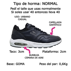 Zapatillas Dufour Urbanas Hombre Euro Max Camara Aire Sport (DU2571) - Zona Shop