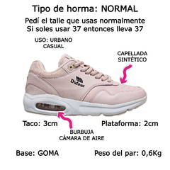 Zapatillas Dufour Urbanas Hombre Euro Max Camara Aire Sport (DU2571) - Zona Shop