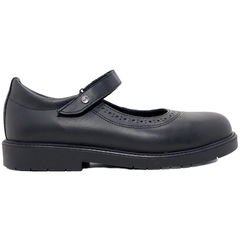 Zapatos Colegial Niña Guillermina Escolares Cuero 007411