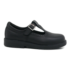 Zapatos Escolares Niña Colegial Guillermina Cuero 