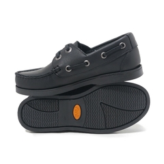 Zapatos Escolares Unisex Colegial Cuero Vacuno Ferli 210026