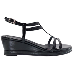 Sandalias Mujer Fiesta Vestir Cuero Fh 3103 Taco Chino Moda