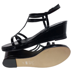Sandalias Mujer Fiesta Vestir Cuero Fh 3103 Taco Chino Moda