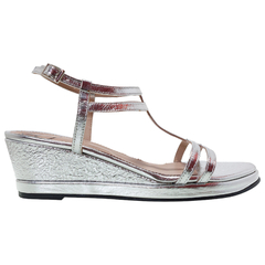 Sandalias Mujer Fiesta Vestir Cuero Fh 3103 Taco Chino Moda