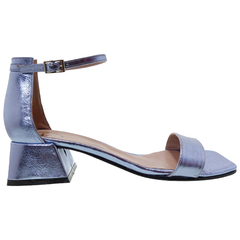 Sandalias Mujer Bajas Fiesta Vestir Cuero Fh 3410 Bailar