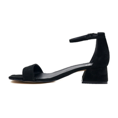 Sandalias Mujer Bajas Fiesta Vestir Cuero Fh 3410 Bailar