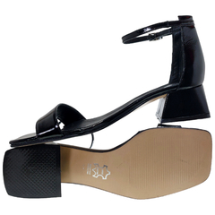 Sandalias Mujer Bajas Fiesta Vestir Cuero Fh 3410 Bailar