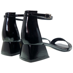 Sandalias Mujer Bajas Fiesta Vestir Cuero Fh 3410 Bailar