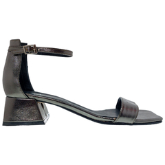 Sandalias Mujer Bajas Fiesta Vestir Cuero Fh 3410 Bailar