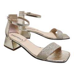 Sandalias Mujer Bajas Fiesta Vestir Cuero Fh 3410 Bailar (FH3410) en internet
