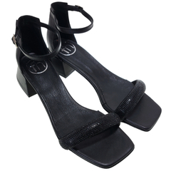 Sandalias Mujer Bajas Fiesta Vestir Cuero Fh 3438 Verano