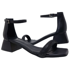 Sandalias Mujer Bajas Fiesta Vestir Cuero Fh 3438 Verano