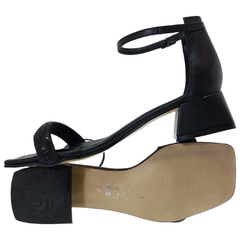 Sandalias Mujer Bajas Fiesta Vestir Cuero Fh 3438 Verano