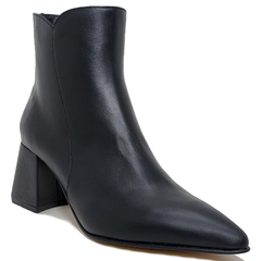 Botas Botinetas Mujer Stilettos Taco Palo Fh 3605 Cuero Vaca