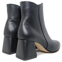 Botas Botinetas Mujer Stilettos Taco Palo Fh 3605 Cuero Vaca