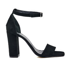 Sandalias Mujer Fiesta Vestir Cuero Bailar Taco Alto Fh 4602