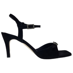 Sandalias Mujer Fiesta Vestir Cuero Fh 4618 Taco Fino Bailar (FH4618) - comprar online