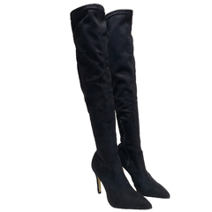 Bucaneras Botas Elastizada Mujer Stilettos Taco Fino Fh 8209