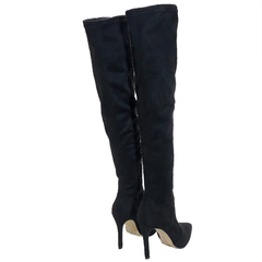 Bucaneras Botas Elastizada Mujer Stilettos Taco Fino Fh 8209