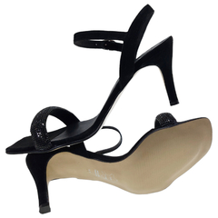 Sandalias Mujer Fiesta Vestir Cuero Fh 8414 Taco Fino Bailar