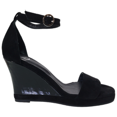 Sandalias Mujer Fiesta Vestir Cuero Fh 8603 Taco Chino Altas