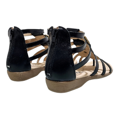 Sandalias Mujer Romanas Urbanas Cuero Bajas Fragola 053601 (FR053601) - comprar online