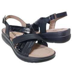 Sandalias Mujer Fragola Cuero Vacuno Acolchonadas 089229