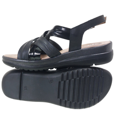 Sandalias Mujer Fragola Cuero Vacuno Acolchonadas 089229