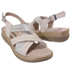 Sandalias Mujer Fragola Cuero Vacuno Acolchonadas 089229